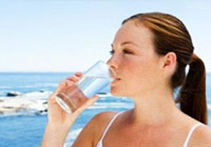 "Terliyken de su için"