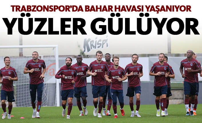 Trabzonspor'da bahar havası yaşanıyor!