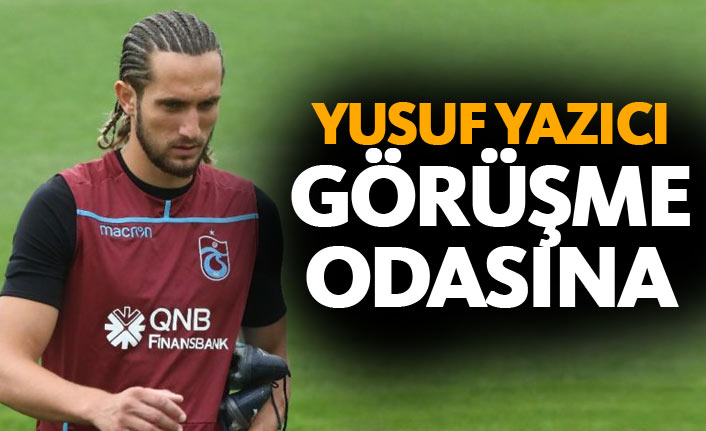 Yusuf Yazıcı görüşme odasına 