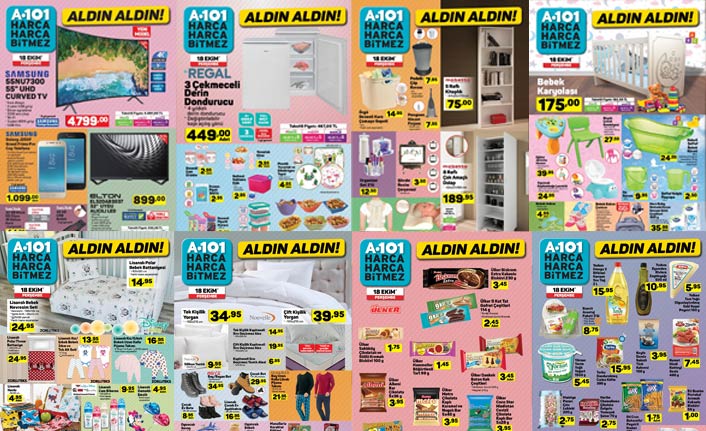 A101’de bu hafta neler var? – A101 Aktüel Ürünler 18 Ekim