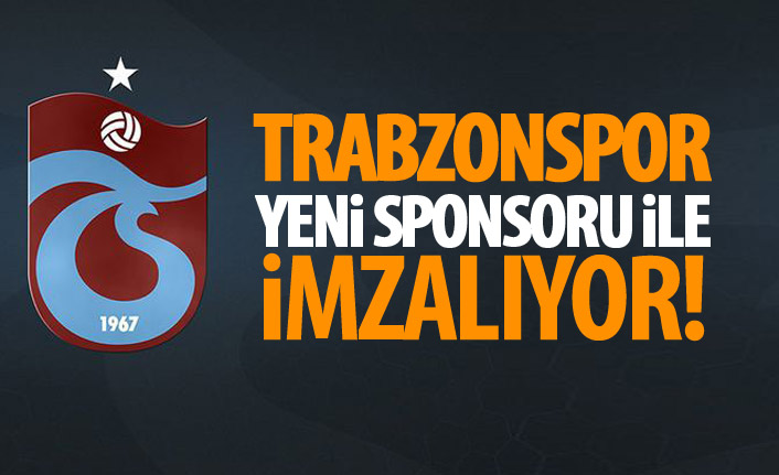 Trabzonspor yeni sponsoru ile imzalıyor