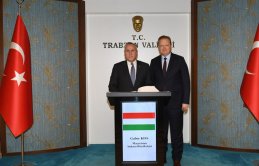 Macaristan Ankara Büyükelçisi Trabzon'da