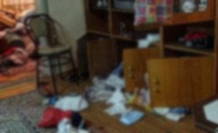 Hırsızlar evdeki herşeyi çaldılar