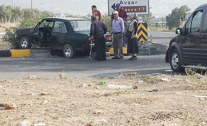 Milas'taki kazada 1 kişi yaralandı