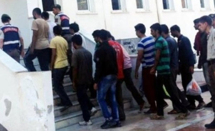 Düzensiz göçmen operasyonu