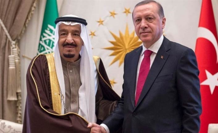 Cumhurbaşkanı Erdoğan Kral Selman ile görüştü