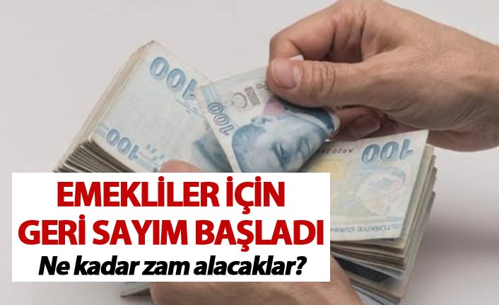 Emekliler için geri sayım başladı