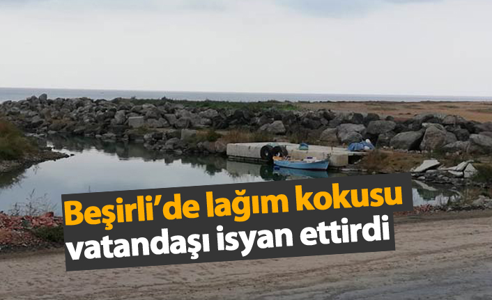 Beşirli'de lağım kokusu vatandaşı rahatsız ediyor