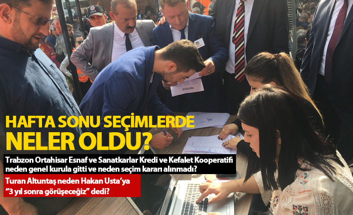 Hafta sonu seçimlerde neler oldu?
