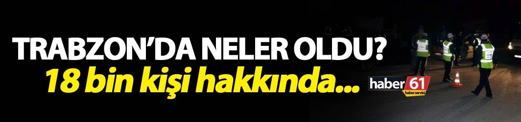 Trabzon Emniyetinden Kapsamlı Uygulama: FETÖ’den Asayişe Dev Operasyon