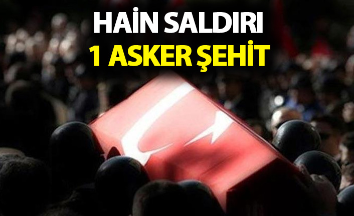 Hakkari'den acı haber - 1 Asker şehit