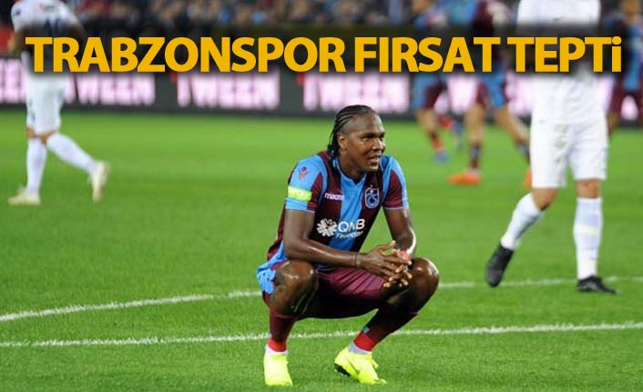 Trabzonspor fırsat tepti