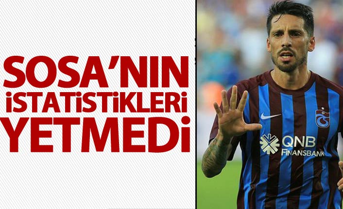 Sosa'nın istatistikleri yetmedi