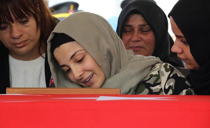 20 günlük eşi onu böyle uğurladı