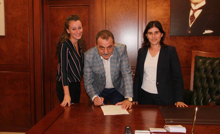 Yomra'datekstil atıkları protokolü imzalandı!