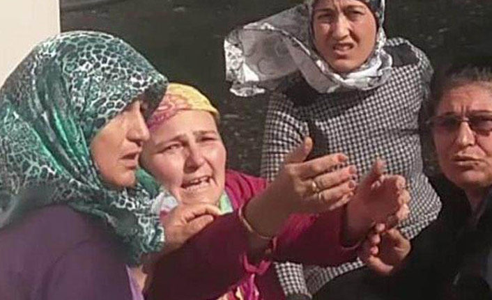 Evinin yandığını gören kadın sinir krizi geçirdi