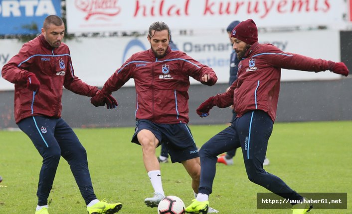 Trabzonspor'da Antalyaspor maçı hazırlıkları tamamlandı