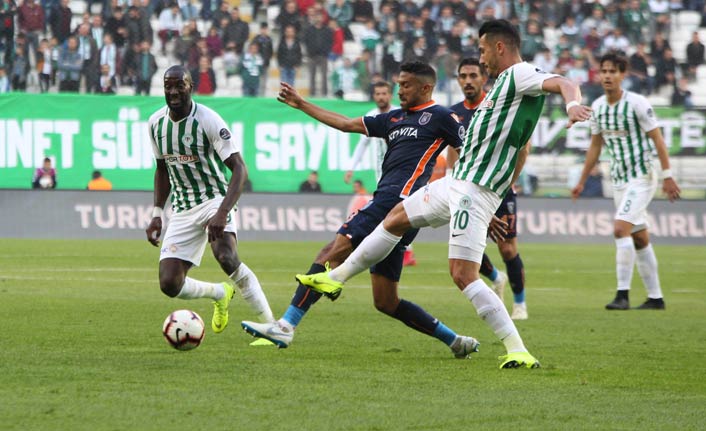 Konyaspor Evinde Başakşehir’e Tek Golle Mağlup Oldu