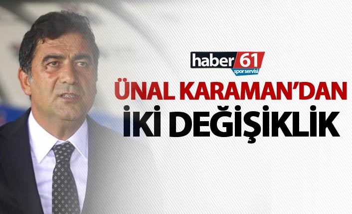 Ünal Karaman'dan Farklı 11!