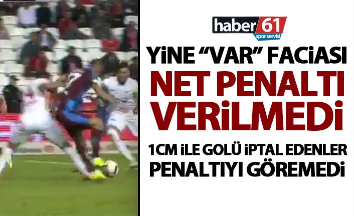 Trabzonspor’u durduran "VAR"