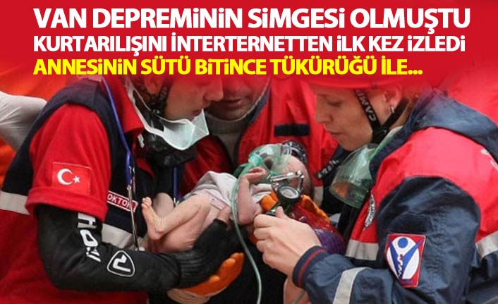 Hayata dönüşünü ilk kez izledi! O bebek büyüdü