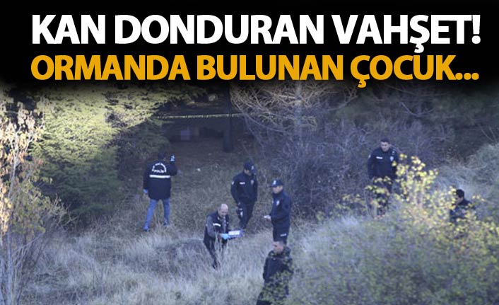 Kan donduran dehşet! Ormanda bulundu