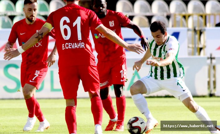 Giresunspor berabere kaldı