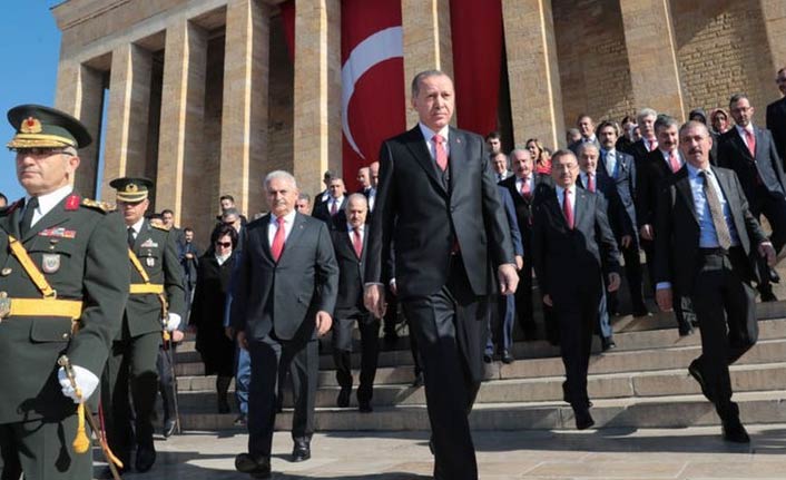 Devlet Erkanı Anıtkabir'de - 29 Ekim 2018