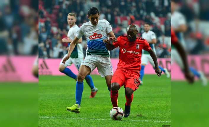 Rizespor Beşiktaş karşısında dağıldı