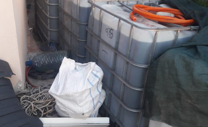 Mersin'de kaçak akaryakıt operasyonu