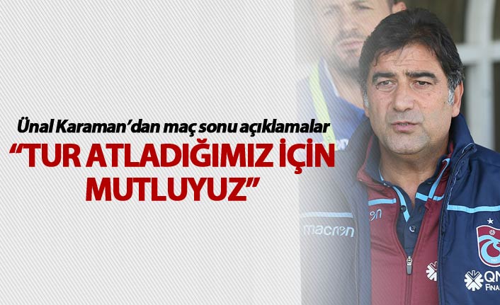 Ünal Karaman: “Her rakibi aynı ciddiyetle ele alıyoruz”
