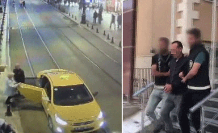 İsveçli turisti gasp eden taksici yakalandı