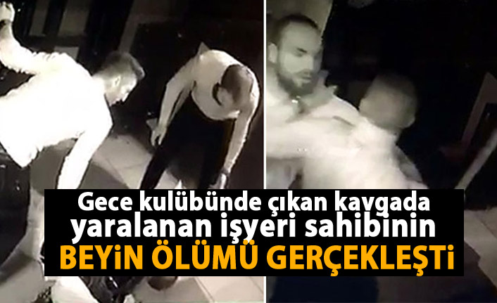 Gece kulübünde silahlı kavga kameralara yansıdı