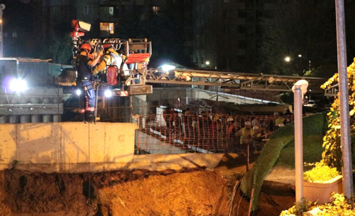 Metro inşaatının olduğu alanda göçük: 2 ÖLÜ