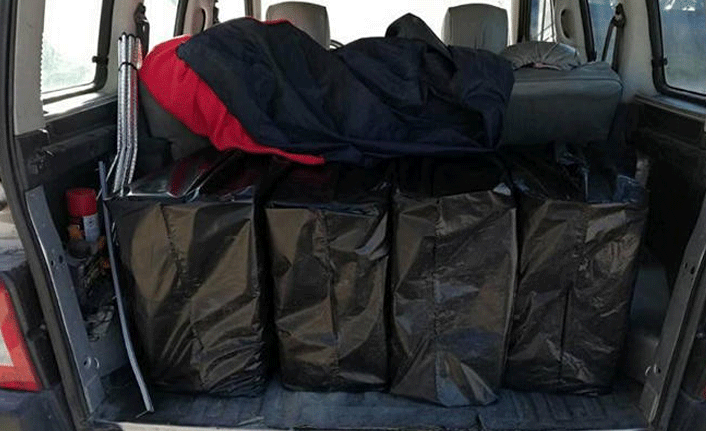 Van'da 33 bin paket kaçak sigara ele geçirildi