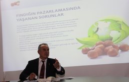 Eyyüp Ergan; KTÜ’de fındığı anlattı