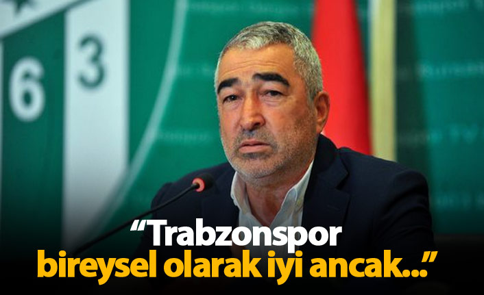 Aybaba: Trabzonspor'da bireysel yetenekler var ama...