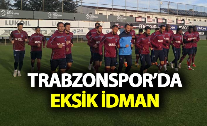 Trabzonspor Fenerbahçe maçı hazırlıklarını sürdürdü. 19 Kasım 2018