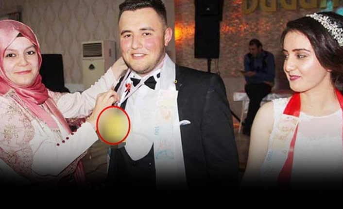 Ne para ne altın, damada bakın ne taktılar!