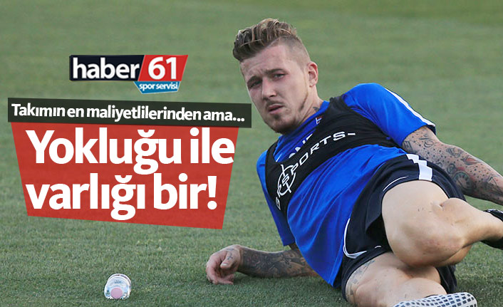 Trabzonspor'da Kucka'nın varlığı ile yokluğu bir!