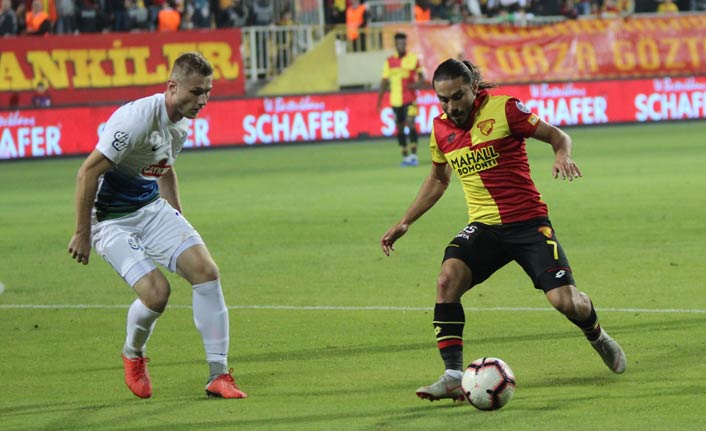 Göztepe Rize'yi mağlup etti