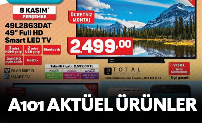 A101 Aktüel Ürünlerinde bu hafta neler var?