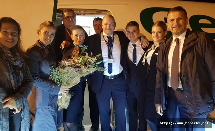 Almanya'dan Trabzon'a direk uçacaklar! İlk sefer yapıldı!