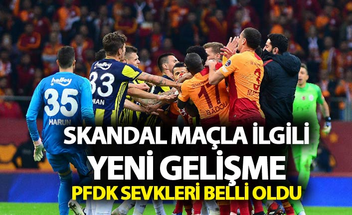 Skandal maçta yeni gelişme - PFDK'ya sevkedildiler