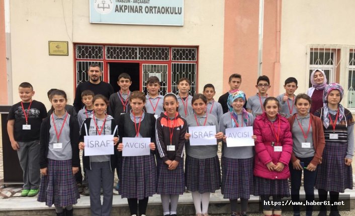 Bu öğrenciler israf avcısı