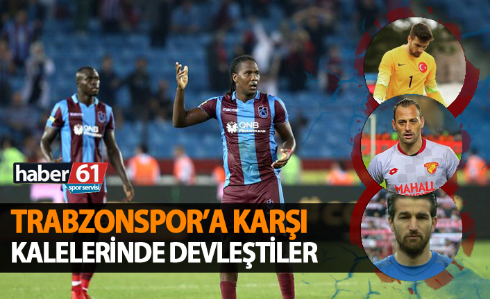 Trabzonspor'a karşı kalelerinde devleştiler!