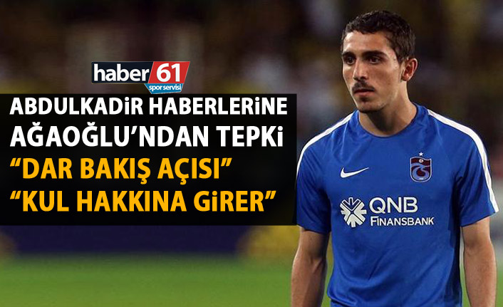 Ağaoğlu’ndan Abdulkadir Ömür açıklaması