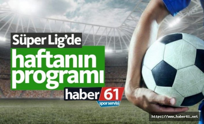 Spor Toto Süper Lig'de 12. haftanın programı ve Süper Lig puan durumu