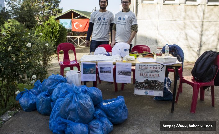 Trabzon Üniversitesi'nde temizlik