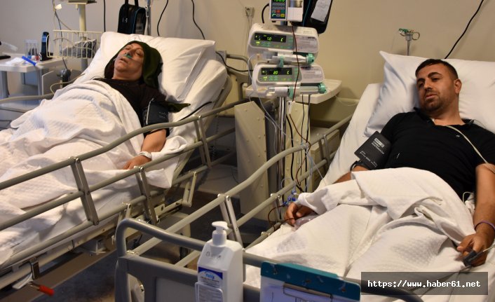 Anne ve ağabey organlarıyla yaşama tutundular